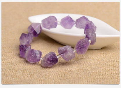 Zen Healing Natural Amethyst Stone Bracelet