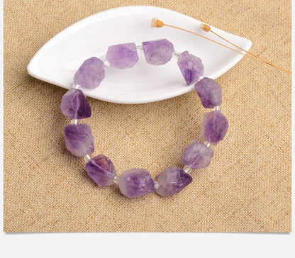 Zen Healing Natural Amethyst Stone Bracelet