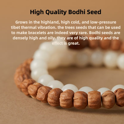 Zen Healing Natural Bodhi Seed Soothing Wisdom Bracelet