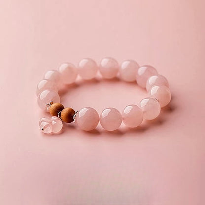 Zen Healing Rose Quartz Love Bracelet