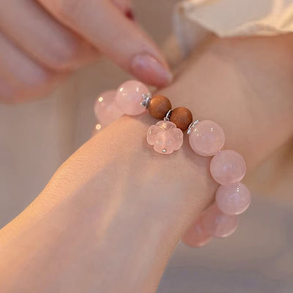 Zen Healing Rose Quartz Love Bracelet