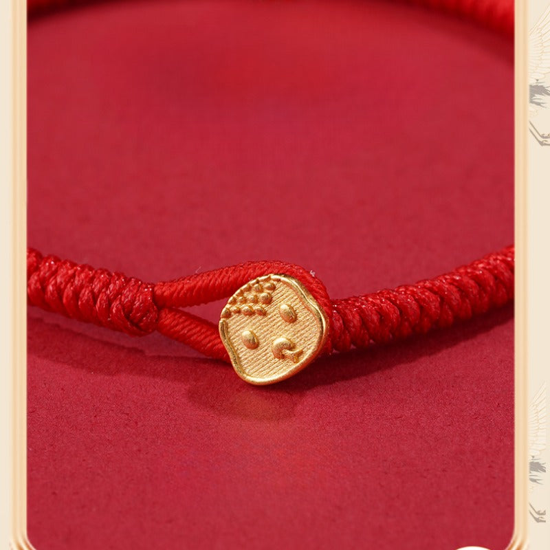 Zen Healing 925 Silver 2025 Chinese Zodiac Red String Bracelet