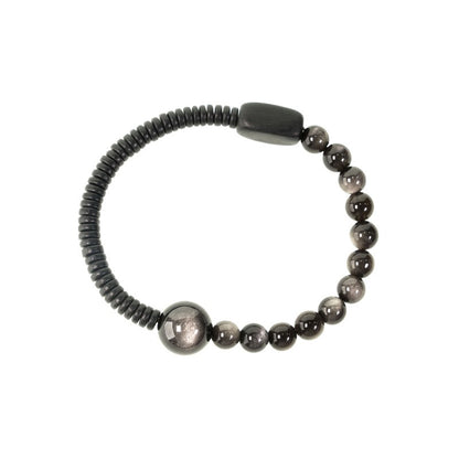 Zen Healing Obsidian Ebony Protection Bracelet