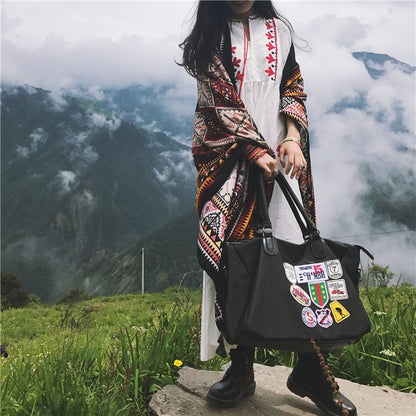 Zen Healing Tibetan Shawl Warm Travel Scarf