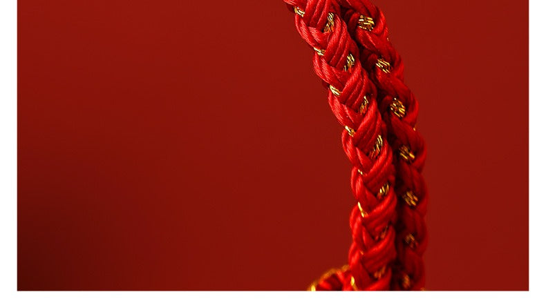 Zen Healing Year of the Snake Red String Luck Bracelet