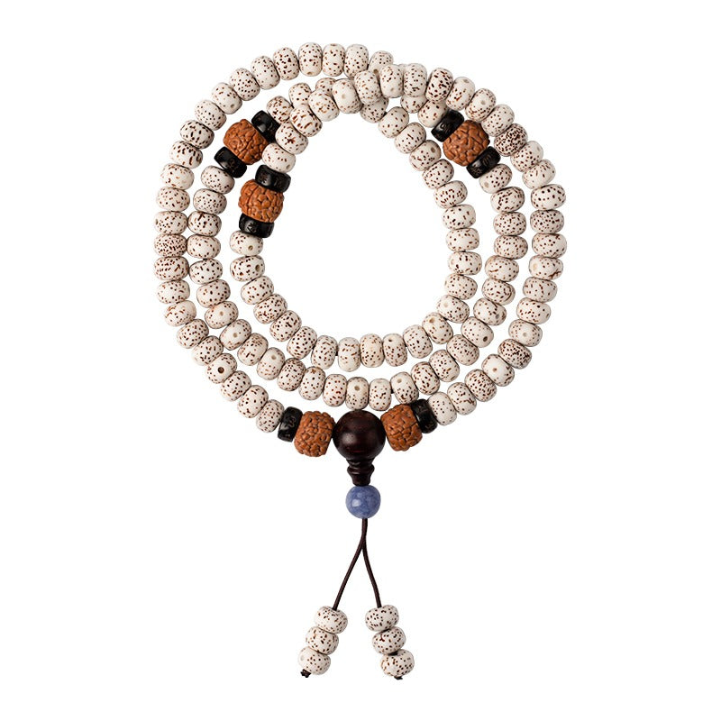 Zen Healing 108 Mala Beads Star Moon Bodhi Multi Wrap Protection Bracelet