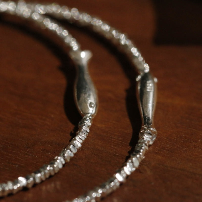 Zen Healing 925 Sterling Silver Shining Koi Fish Wealth Bracelet