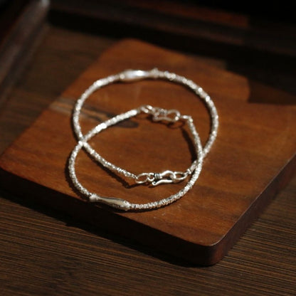 Zen Healing 925 Sterling Silver Shining Koi Fish Wealth Bracelet