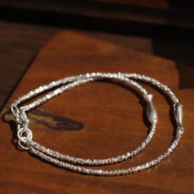 Zen Healing 925 Sterling Silver Shining Koi Fish Wealth Bracelet