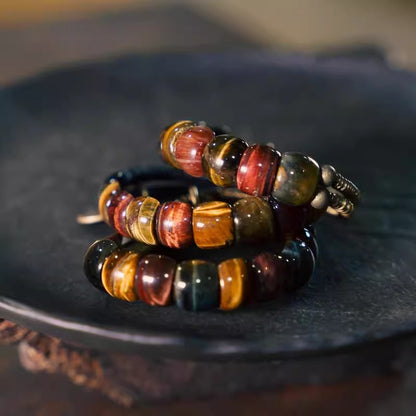 Zen Healing Colorful Tiger Eye Positive Energy Bracelet