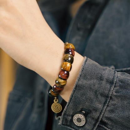 Zen Healing Colorful Tiger Eye Positive Energy Bracelet