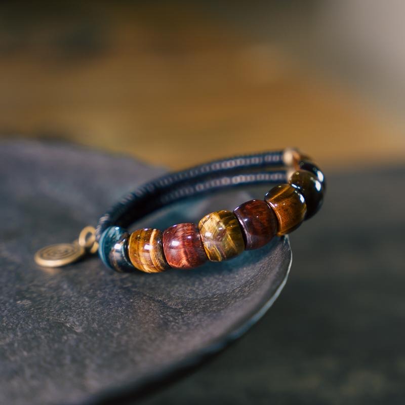 Zen Healing Colorful Tiger Eye Positive Energy Bracelet