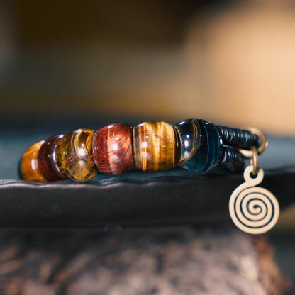 Zen Healing Colorful Tiger Eye Positive Energy Bracelet