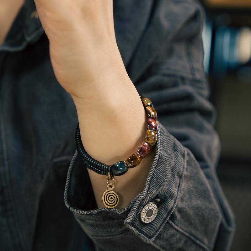 Zen Healing Colorful Tiger Eye Positive Energy Bracelet