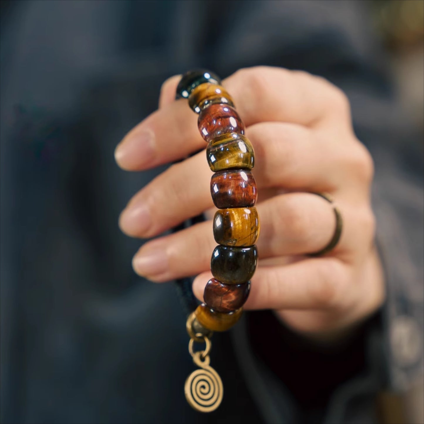 Zen Healing Colorful Tiger Eye Positive Energy Bracelet