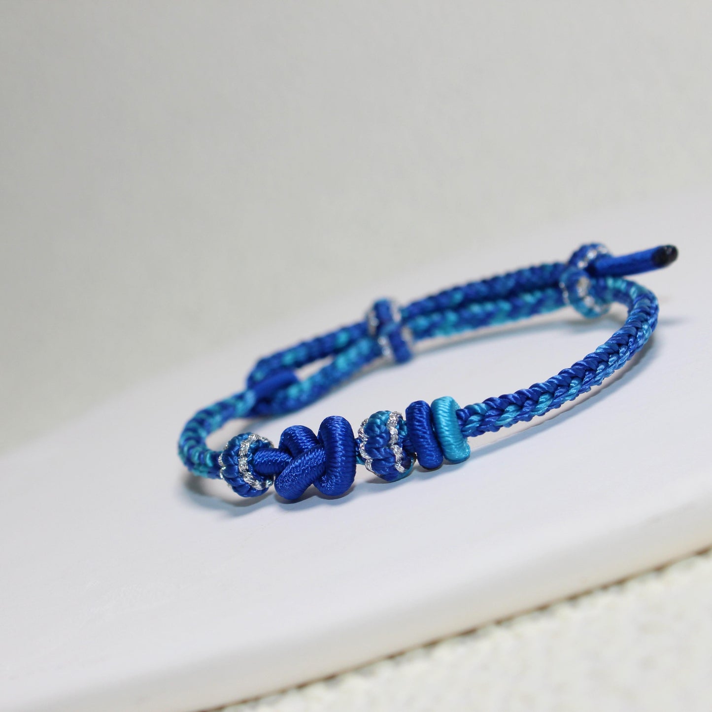 Zen Healing Handwoven Medicine Knot Luck Braid String Bracelet