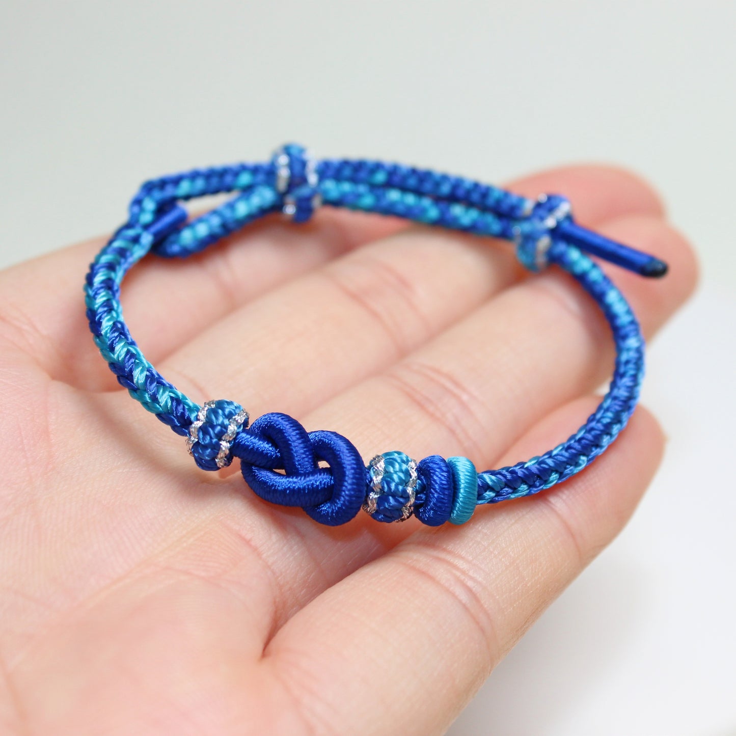 Zen Healing Handwoven Medicine Knot Luck Braid String Bracelet