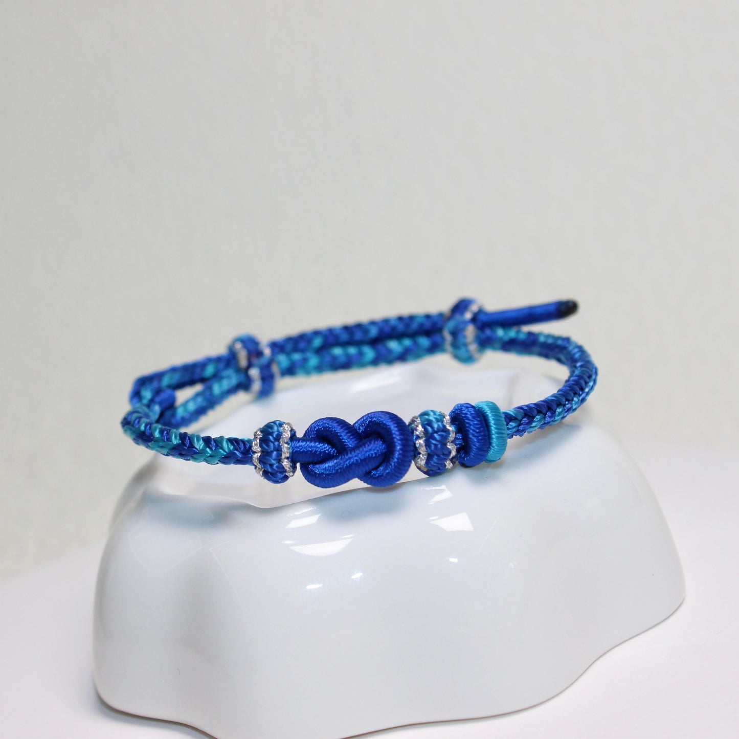 Zen Healing Handwoven Medicine Knot Luck Braid String Bracelet