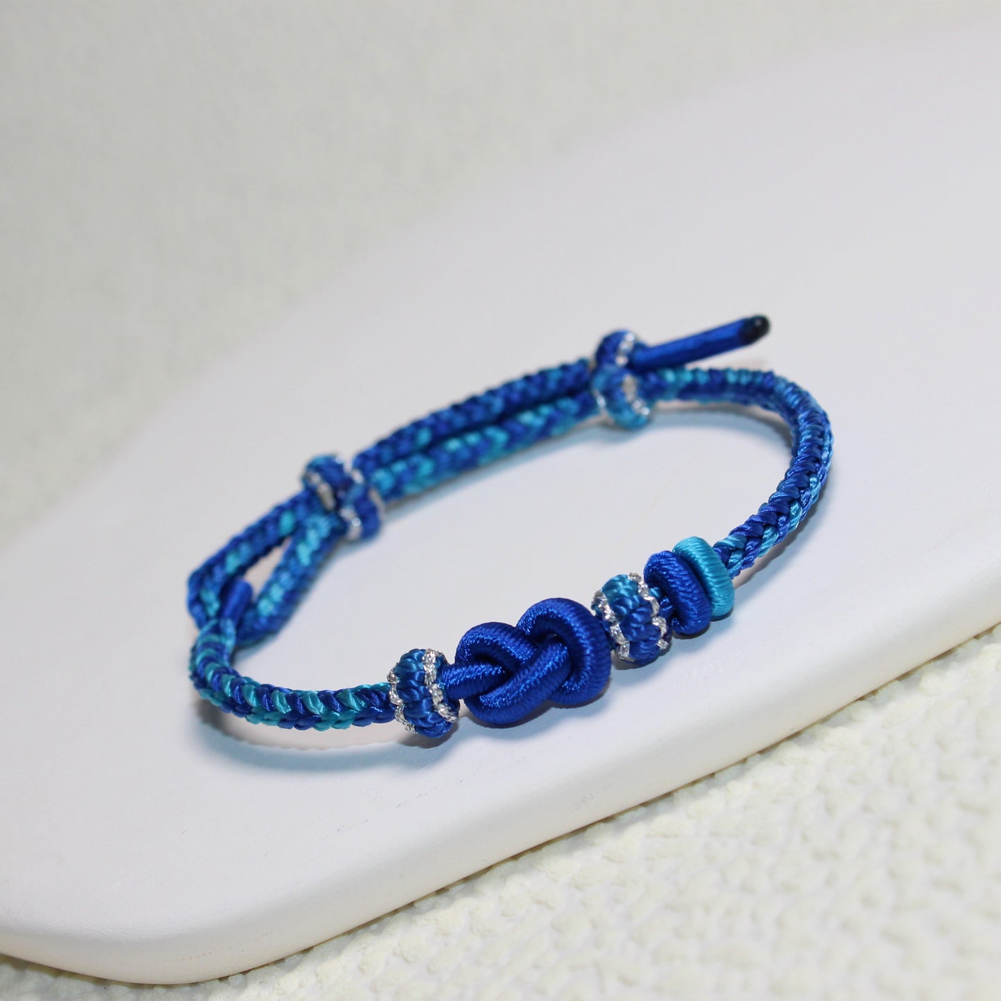 Zen Healing Handwoven Medicine Knot Luck Braid String Bracelet