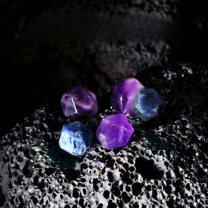 Zen Healing Natural Amethyst Lapis Lazuli Guardian Bracelet