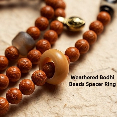 Zen Healing Tibetan 108 Beads Vajra Bodhi Scripture Knot Nine Palaces Eight Diagrams Wealth Bracelet
