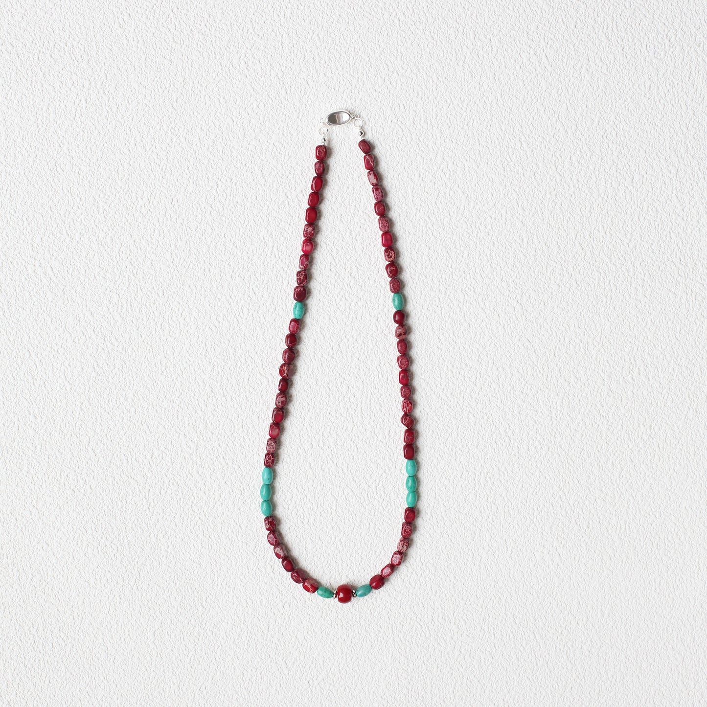 Zen Healing Tibetan Colored Turquoise Bodhi Healing Necklace