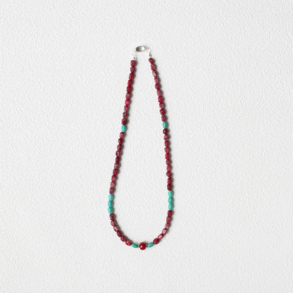 Zen Healing Tibetan Colored Turquoise Bodhi Healing Necklace