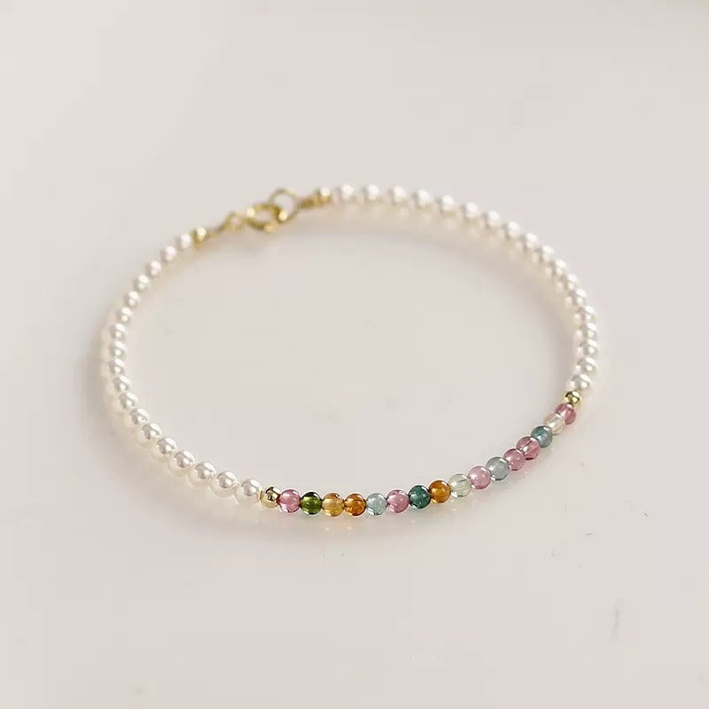 Zen Healing Tourmaline Pearl Healing Bracelet