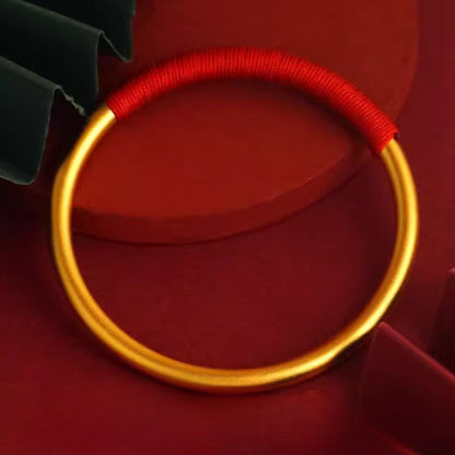 Zen Healing Vintage Copper Brass Protection Bracelet Bangle