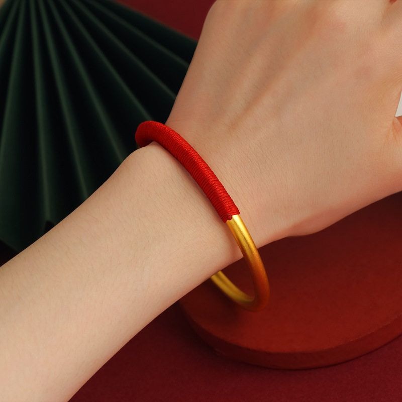 Zen Healing Vintage Copper Brass Protection Bracelet Bangle