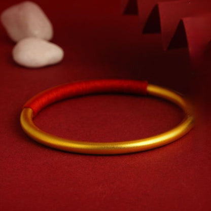 Zen Healing Vintage Copper Brass Protection Bracelet Bangle