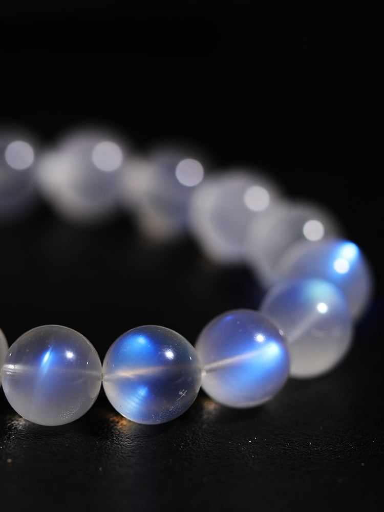 Natural Moonstone Positivity Prosperity Bracelet