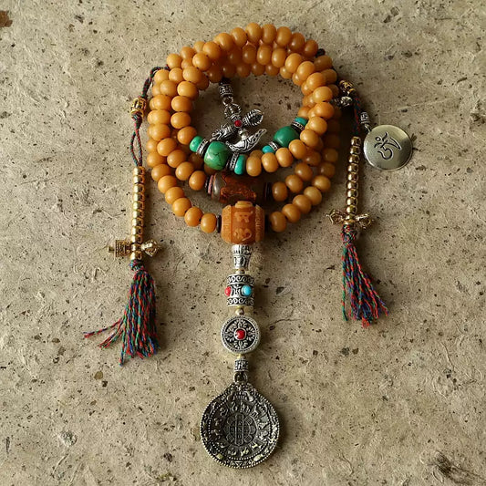 Tibetan-Style Bodhi Seed Prayer Beads